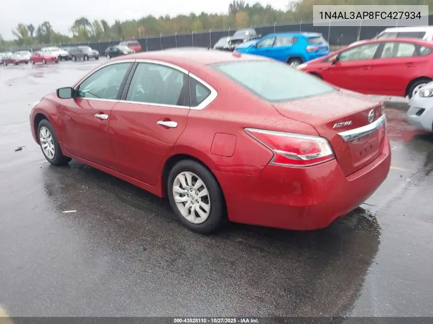 1N4AL3AP8FC427934 2015 Nissan Altima 2.5 S