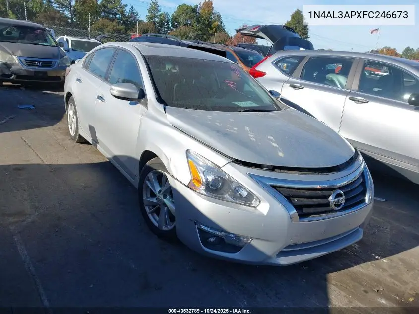 1N4AL3APXFC246673 2015 Nissan Altima 2.5 Sl