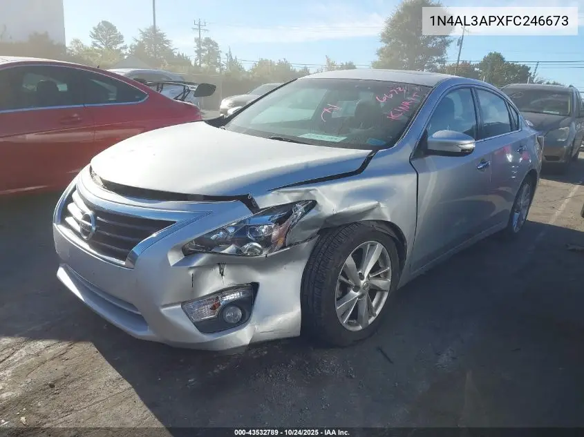 1N4AL3APXFC246673 2015 Nissan Altima 2.5 Sl