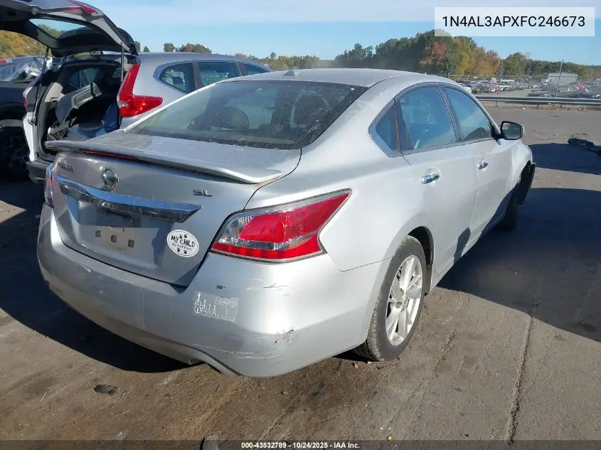 1N4AL3APXFC246673 2015 Nissan Altima 2.5 Sl