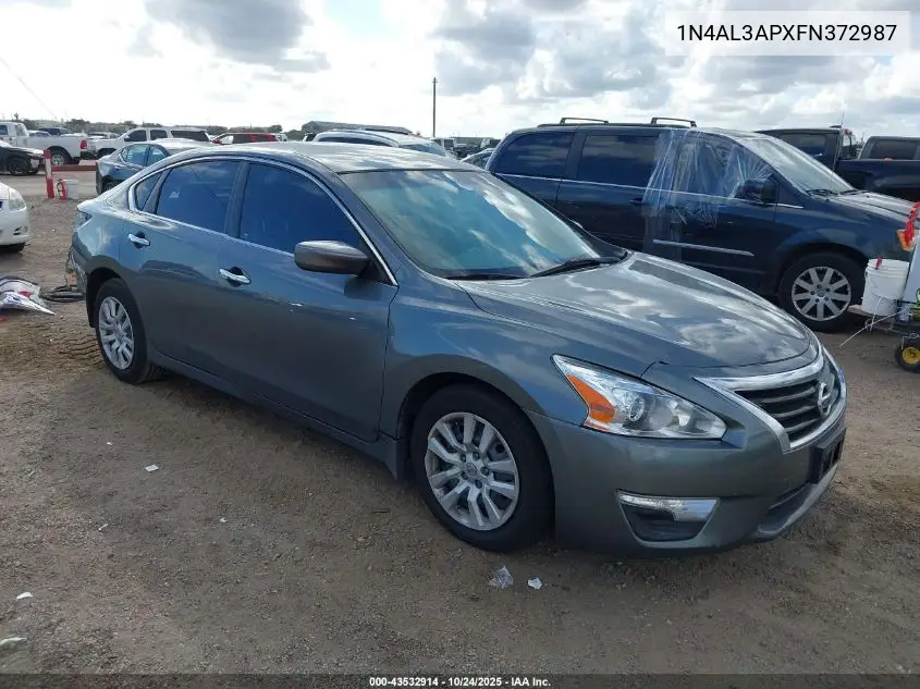 1N4AL3APXFN372987 2015 Nissan Altima 2.5 S