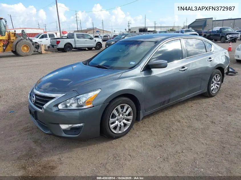 1N4AL3APXFN372987 2015 Nissan Altima 2.5 S