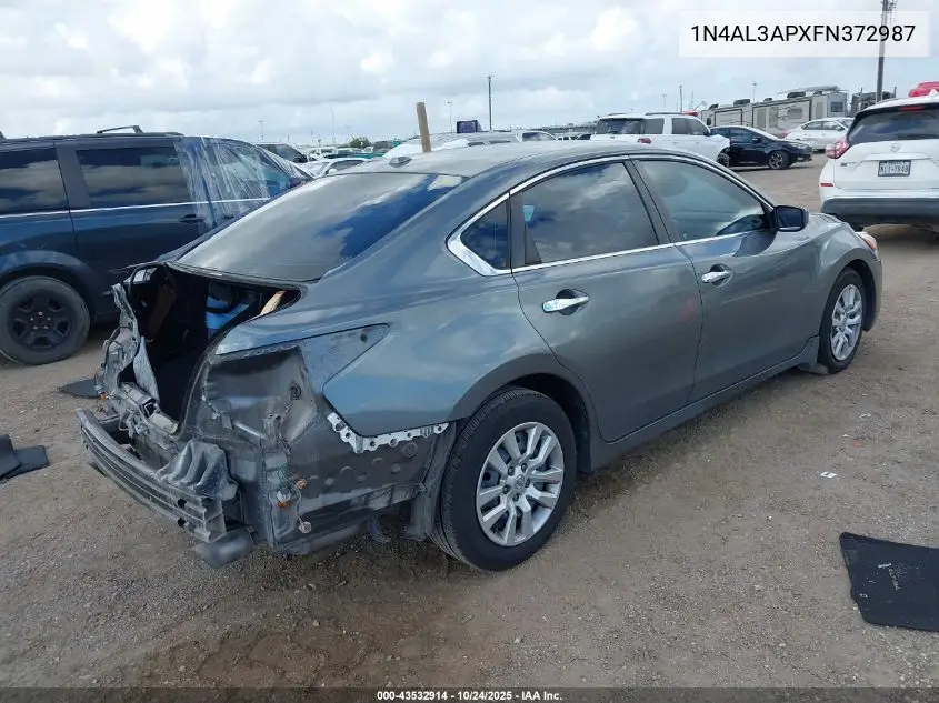 1N4AL3APXFN372987 2015 Nissan Altima 2.5 S