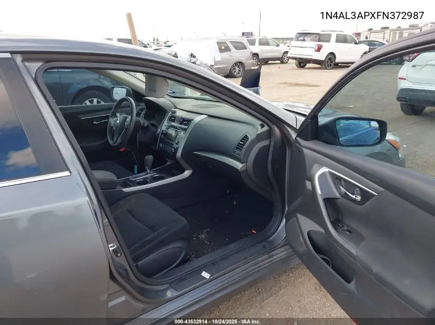 1N4AL3APXFN372987 2015 Nissan Altima 2.5 S