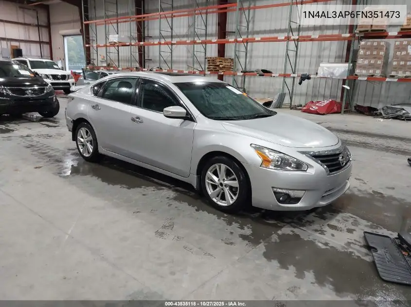 1N4AL3AP6FN351473 2015 Nissan Altima 2.5 Sl