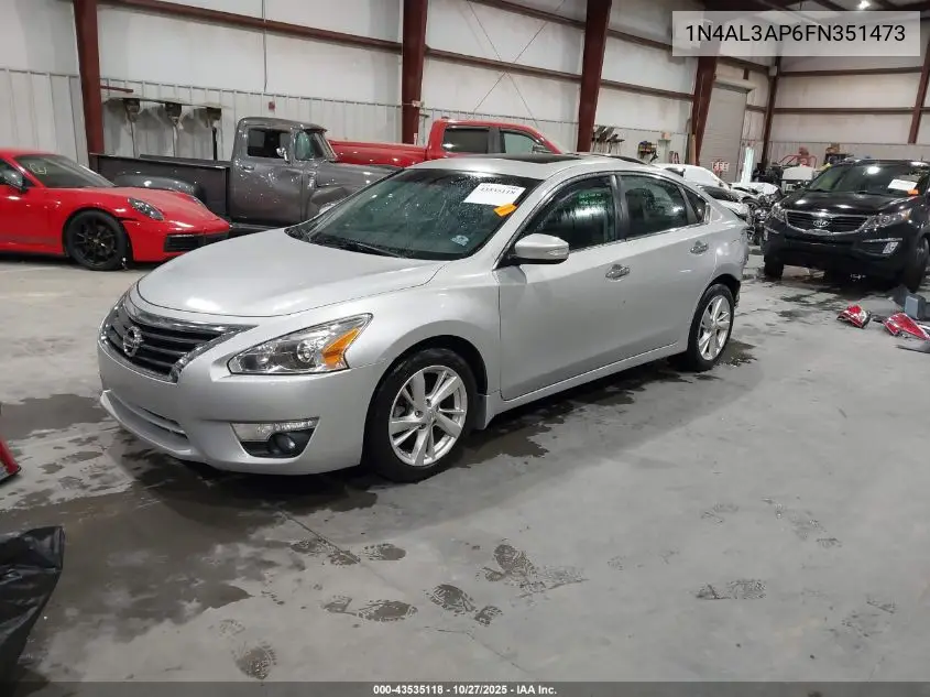 1N4AL3AP6FN351473 2015 Nissan Altima 2.5 Sl