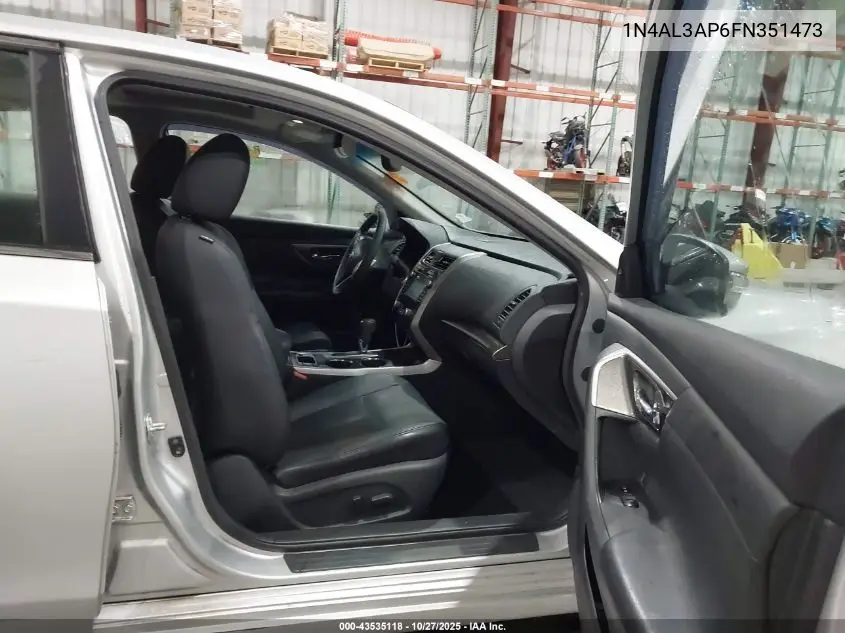 1N4AL3AP6FN351473 2015 Nissan Altima 2.5 Sl