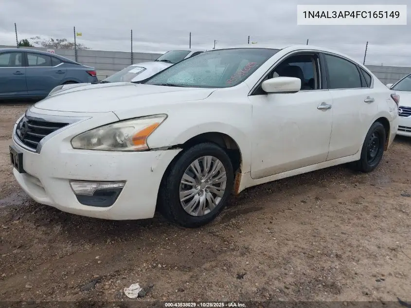1N4AL3AP4FC165149 2015 Nissan Altima 2.5 S