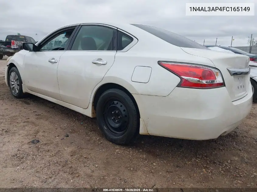 1N4AL3AP4FC165149 2015 Nissan Altima 2.5 S