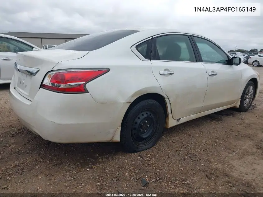 1N4AL3AP4FC165149 2015 Nissan Altima 2.5 S