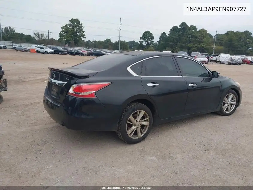 1N4AL3AP9FN907727 2015 Nissan Altima 2.5/2.5 S/2.5 Sl/2.5 Sv