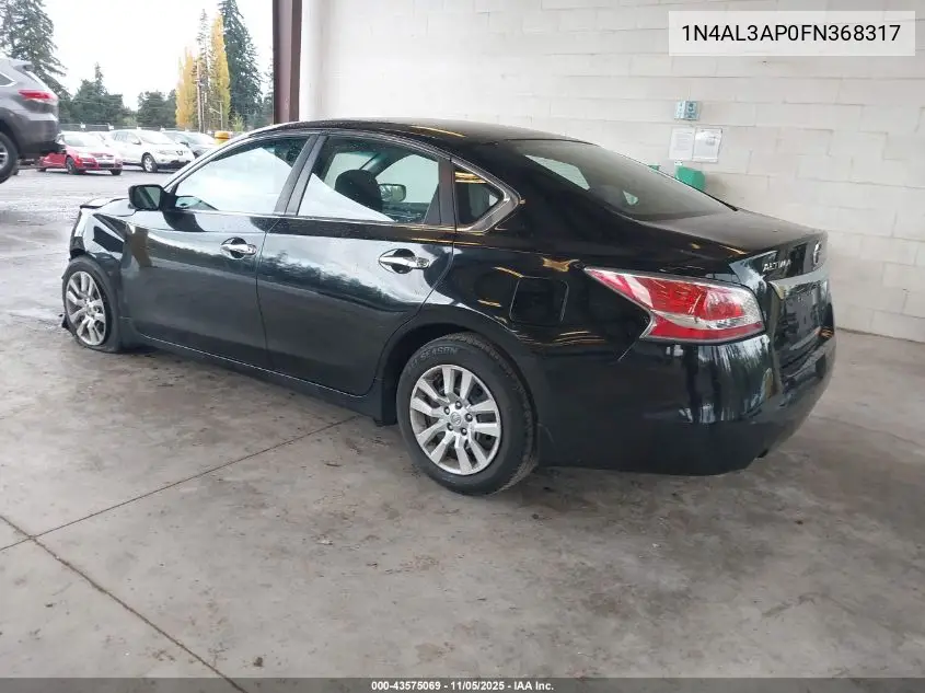 1N4AL3AP0FN368317 2015 Nissan Altima 2.5 S