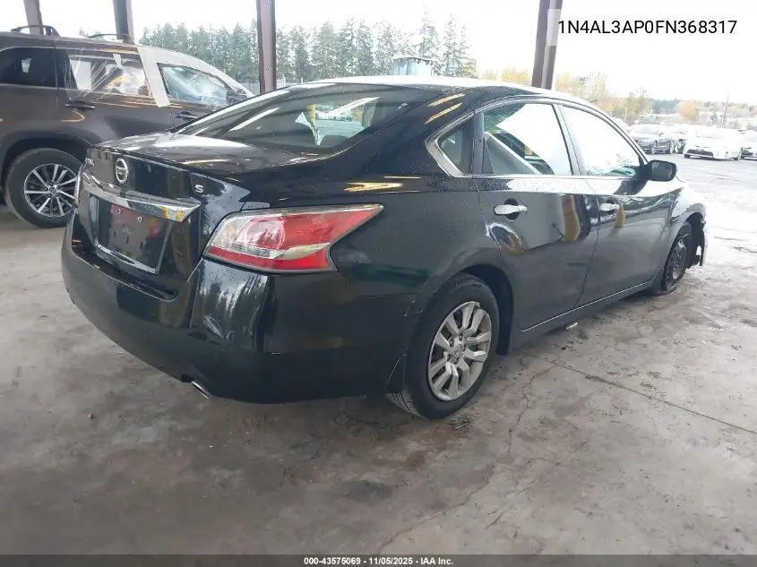 1N4AL3AP0FN368317 2015 Nissan Altima 2.5 S