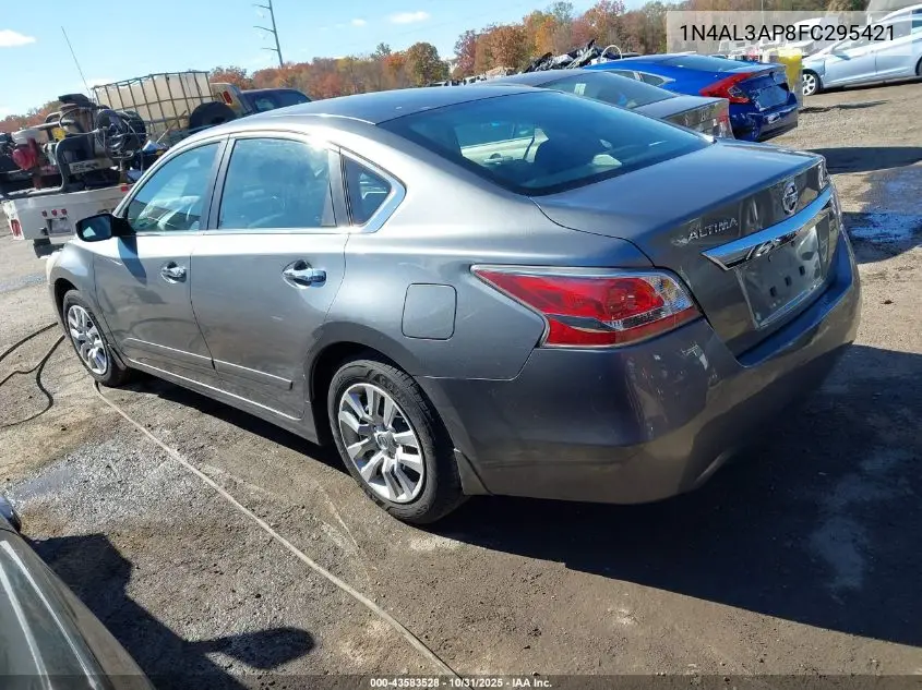 1N4AL3AP8FC295421 2015 Nissan Altima 2.5 S