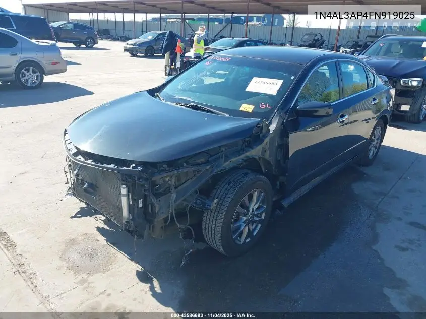 1N4AL3AP4FN919025 2015 Nissan Altima 2.5 S