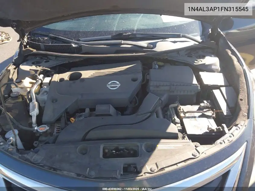 1N4AL3AP1FN315545 2015 Nissan Altima 2.5 S