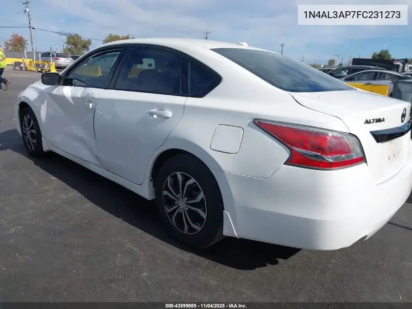 1N4AL3AP7FC231273 2015 Nissan Altima 2.5 S