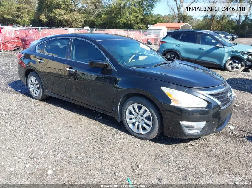 1N4AL3AP0FC446218 2015 Nissan Altima 2.5 S
