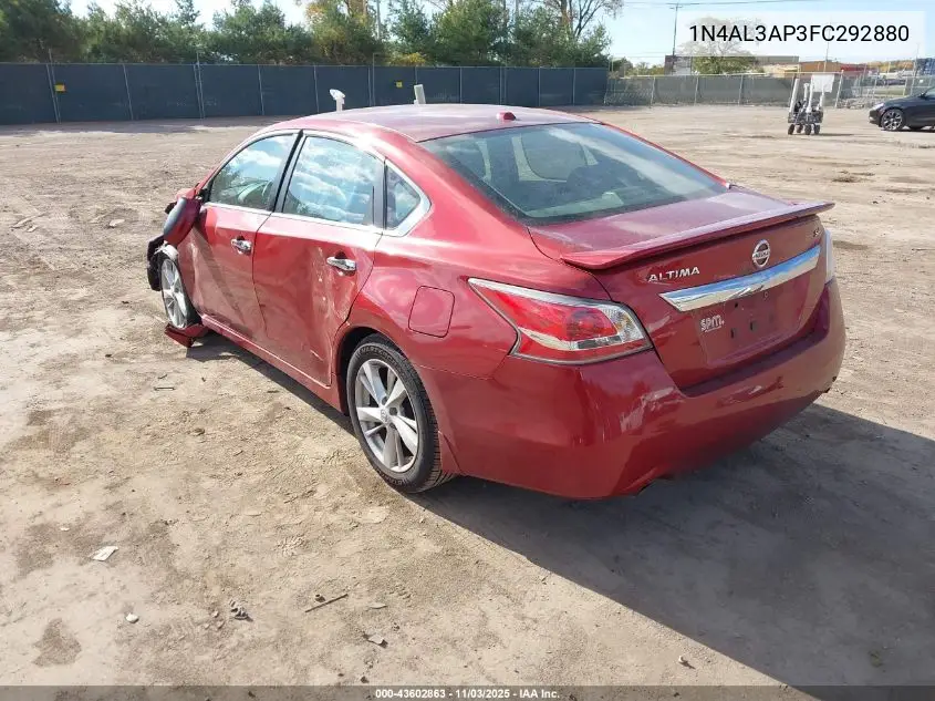 1N4AL3AP3FC292880 2015 Nissan Altima 2.5 Sv