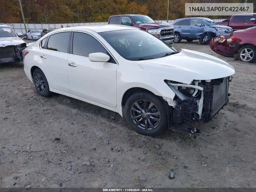 1N4AL3AP0FC422467 2015 Nissan Altima 2.5 S