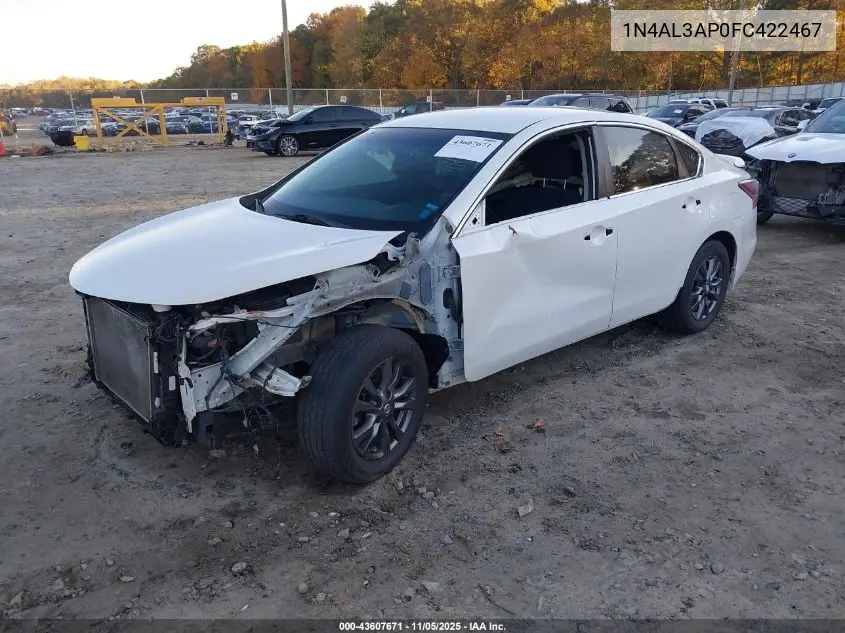 1N4AL3AP0FC422467 2015 Nissan Altima 2.5 S