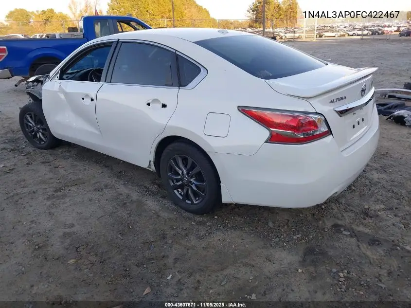 1N4AL3AP0FC422467 2015 Nissan Altima 2.5 S