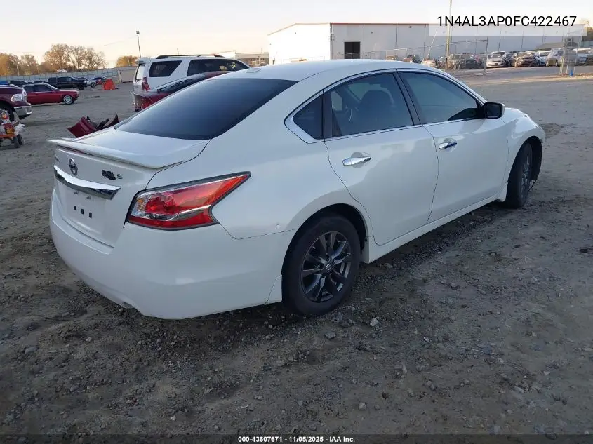 1N4AL3AP0FC422467 2015 Nissan Altima 2.5 S