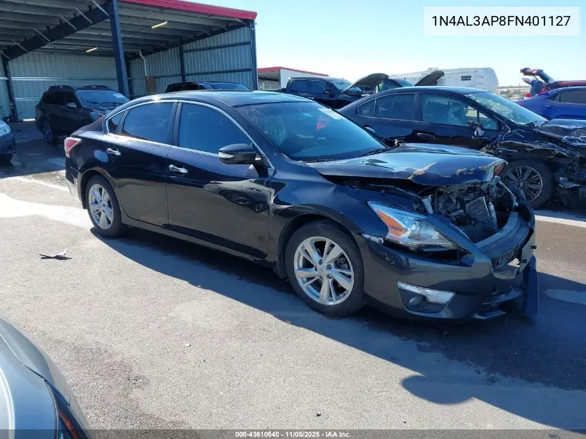 1N4AL3AP8FN401127 2015 Nissan Altima 2.5 Sl