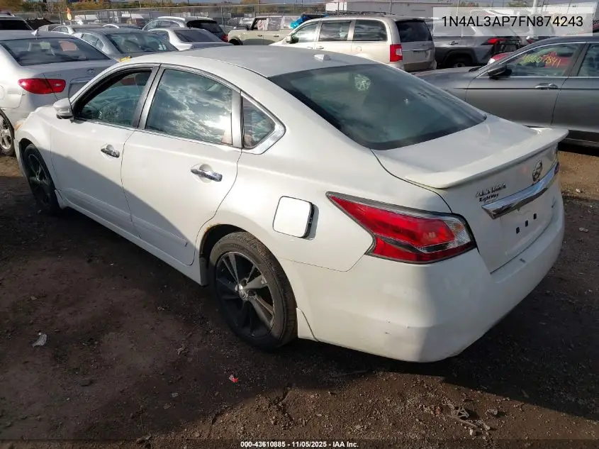 1N4AL3AP7FN874243 2015 Nissan Altima 2.5 Sl