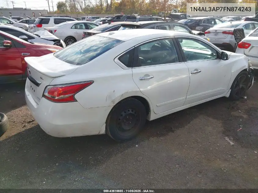 1N4AL3AP7FN874243 2015 Nissan Altima 2.5 Sl