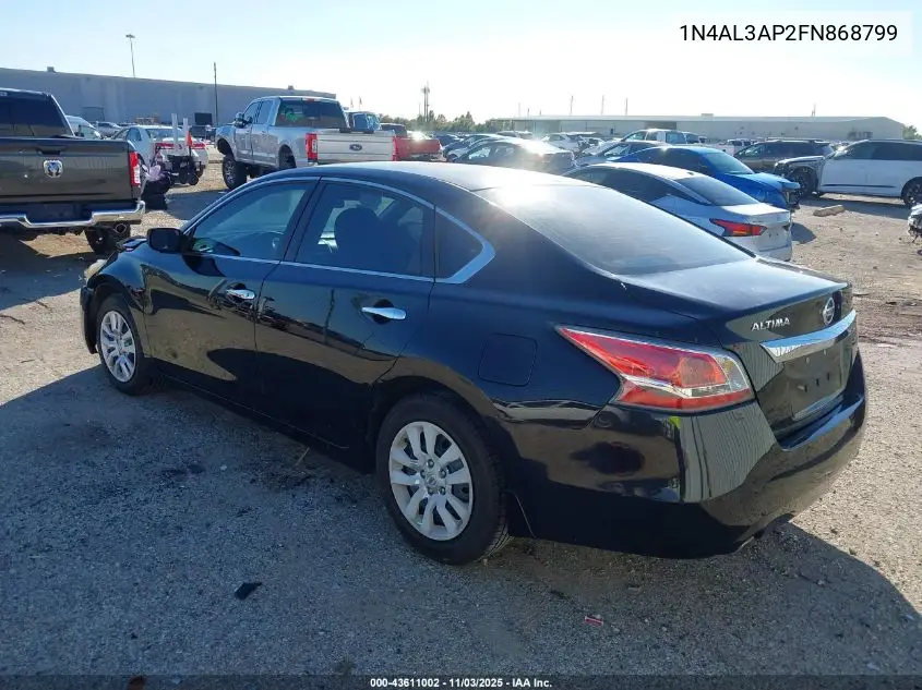 1N4AL3AP2FN868799 2015 Nissan Altima 2.5 S