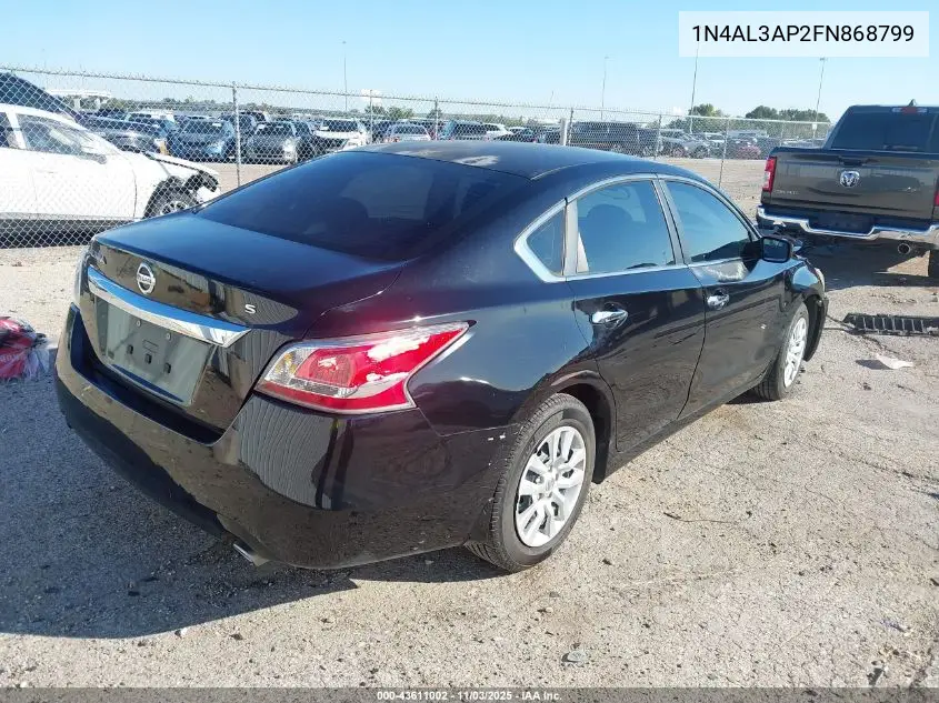 1N4AL3AP2FN868799 2015 Nissan Altima 2.5 S