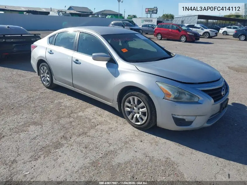1N4AL3AP0FC414112 2015 Nissan Altima 2.5 S