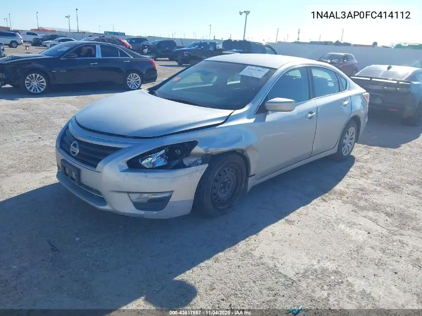 1N4AL3AP0FC414112 2015 Nissan Altima 2.5 S