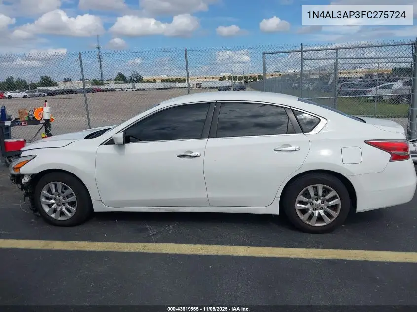 1N4AL3AP3FC275724 2015 Nissan Altima 2.5/2.5 S/2.5 Sl/2.5 Sv