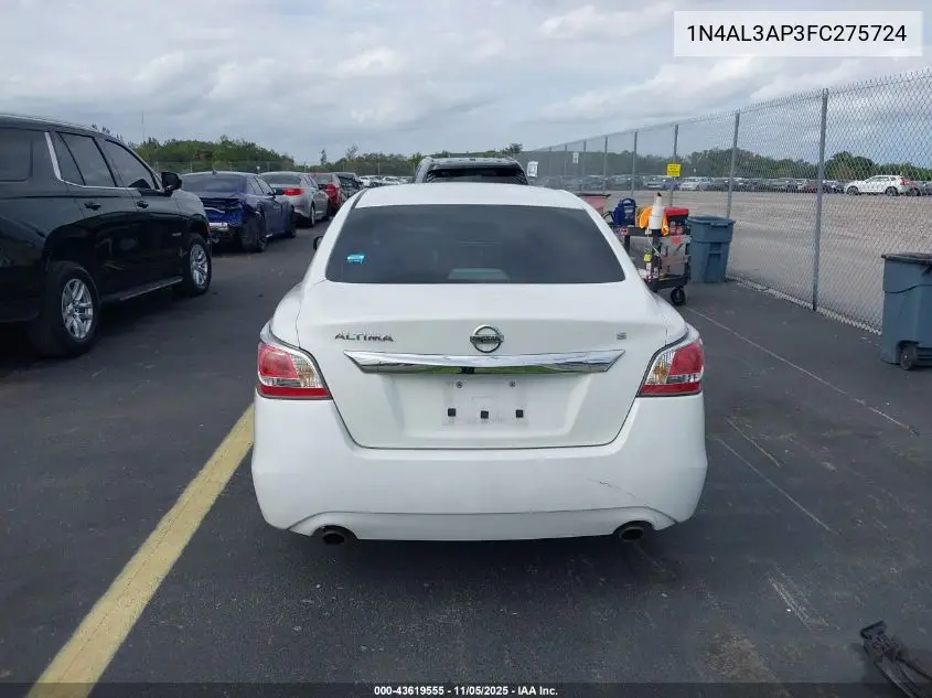 1N4AL3AP3FC275724 2015 Nissan Altima 2.5/2.5 S/2.5 Sl/2.5 Sv
