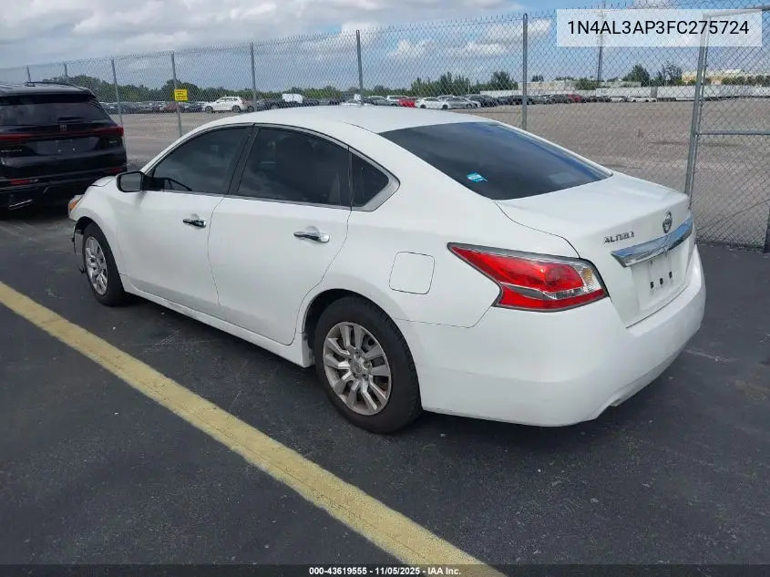 1N4AL3AP3FC275724 2015 Nissan Altima 2.5/2.5 S/2.5 Sl/2.5 Sv