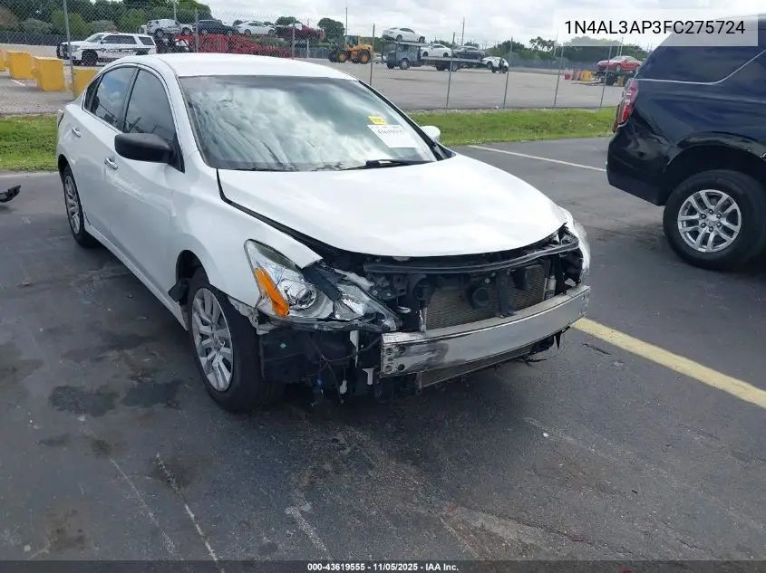 1N4AL3AP3FC275724 2015 Nissan Altima 2.5/2.5 S/2.5 Sl/2.5 Sv
