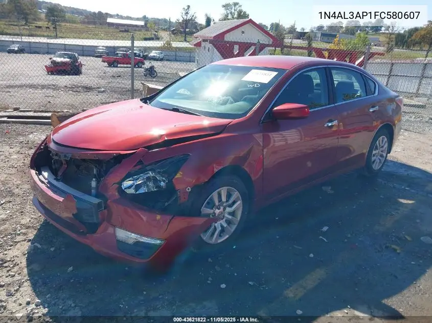 1N4AL3AP1FC580607 2015 Nissan Altima 2.5 S
