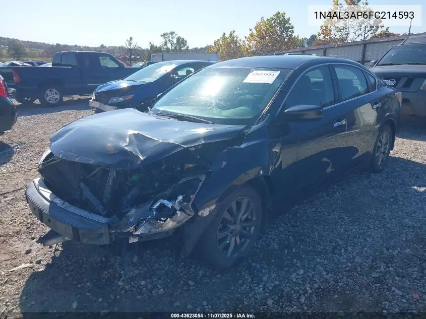 1N4AL3AP6FC214593 2015 Nissan Altima 2.5 S