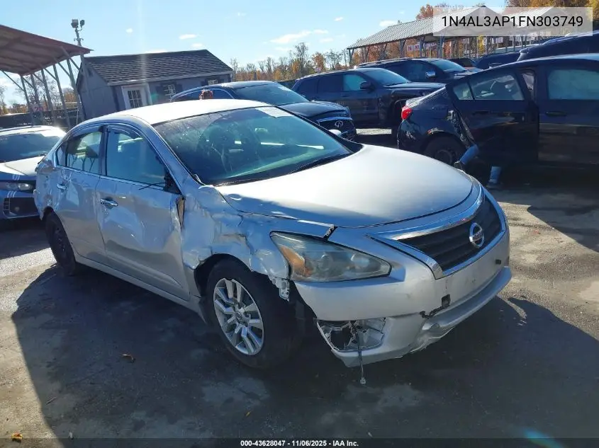 1N4AL3AP1FN303749 2015 Nissan Altima 2.5 S