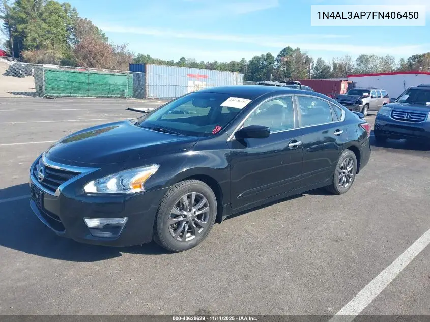 1N4AL3AP7FN406450 2015 Nissan Altima 2.5 S