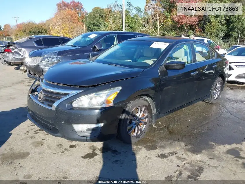 1N4AL3AP0FC173863 2015 Nissan Altima 2.5 S