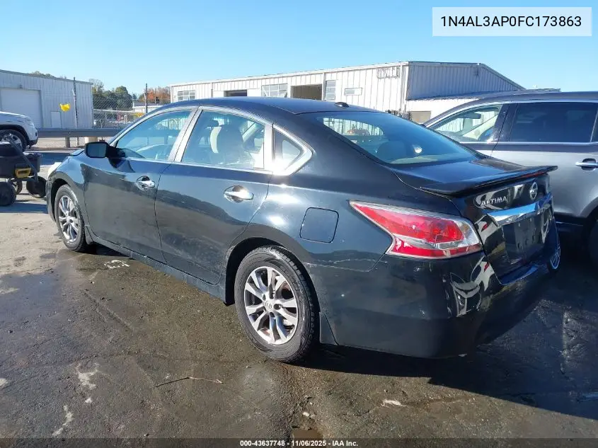 1N4AL3AP0FC173863 2015 Nissan Altima 2.5 S