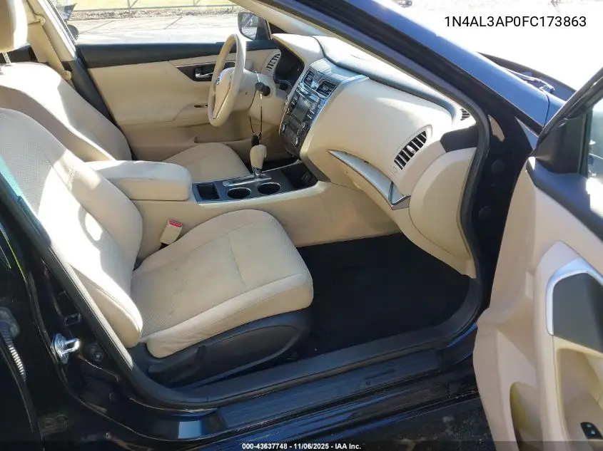 1N4AL3AP0FC173863 2015 Nissan Altima 2.5 S