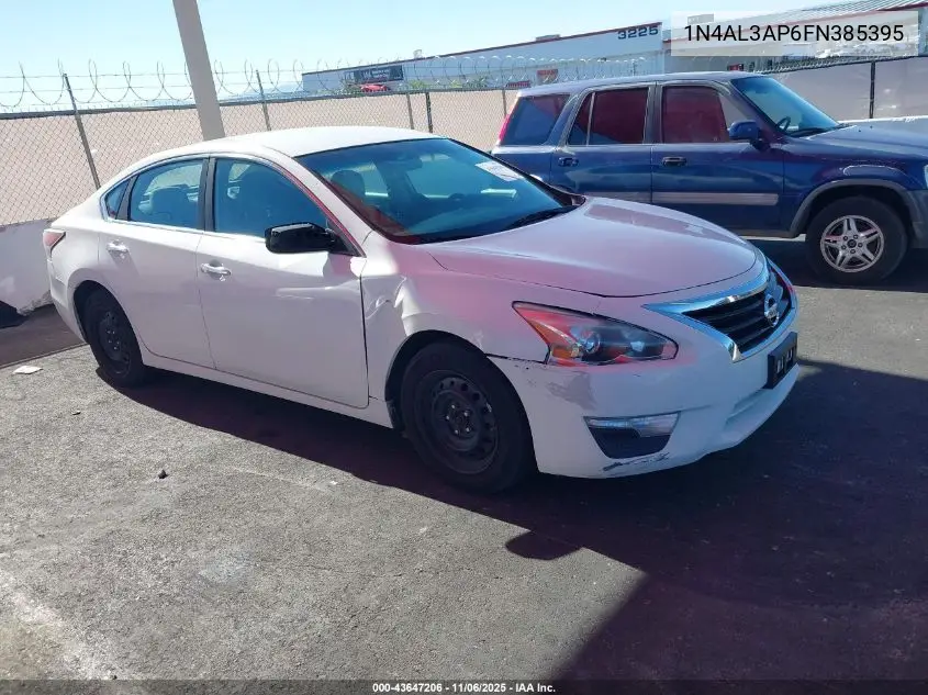 1N4AL3AP6FN385395 2015 Nissan Altima 2.5/2.5 S/2.5 Sl/2.5 Sv