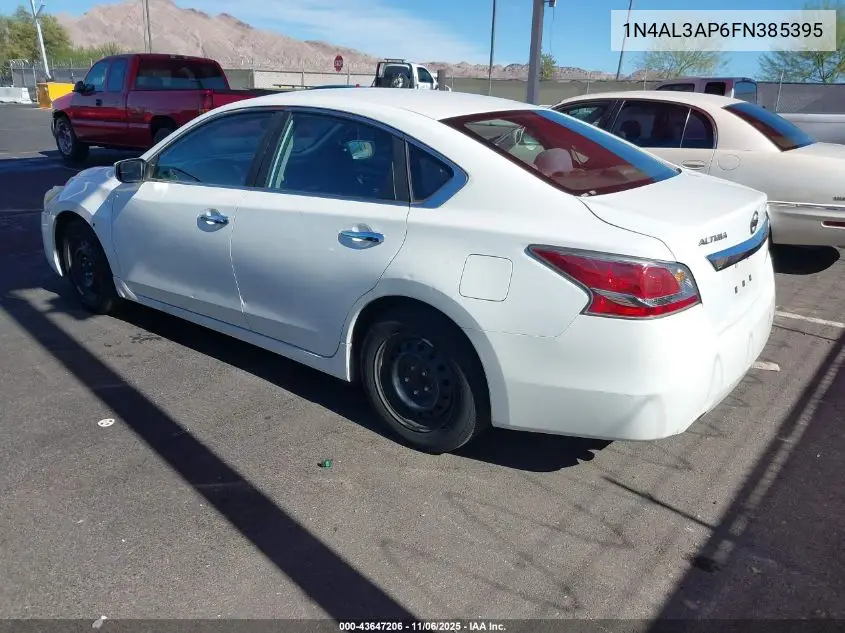1N4AL3AP6FN385395 2015 Nissan Altima 2.5/2.5 S/2.5 Sl/2.5 Sv