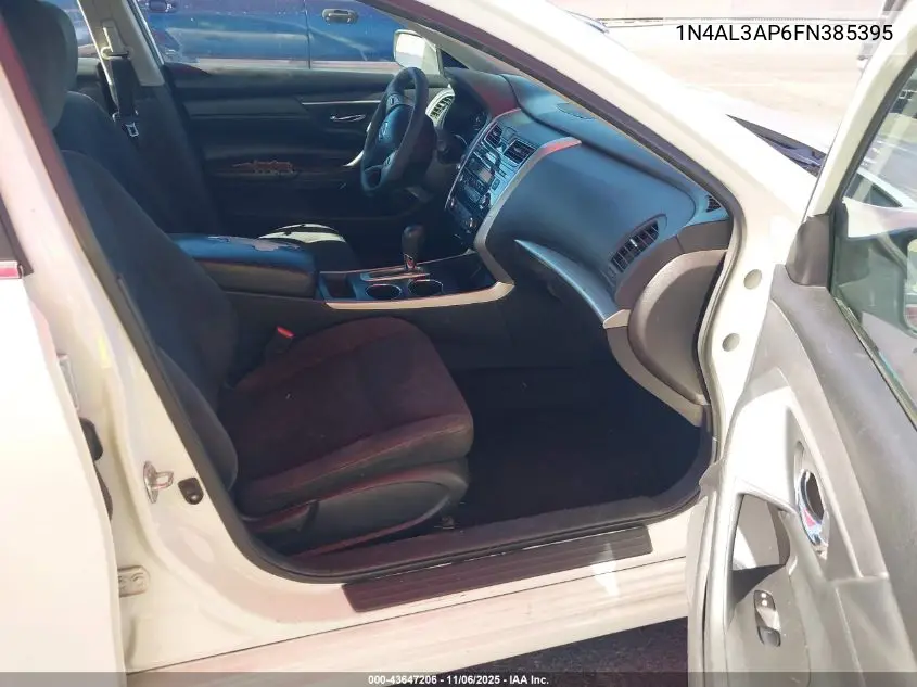 1N4AL3AP6FN385395 2015 Nissan Altima 2.5/2.5 S/2.5 Sl/2.5 Sv