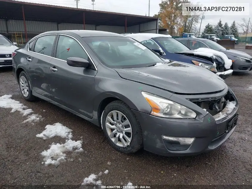 1N4AL3AP3FC270281 2015 Nissan Altima 2.5/2.5 S/2.5 Sl/2.5 Sv