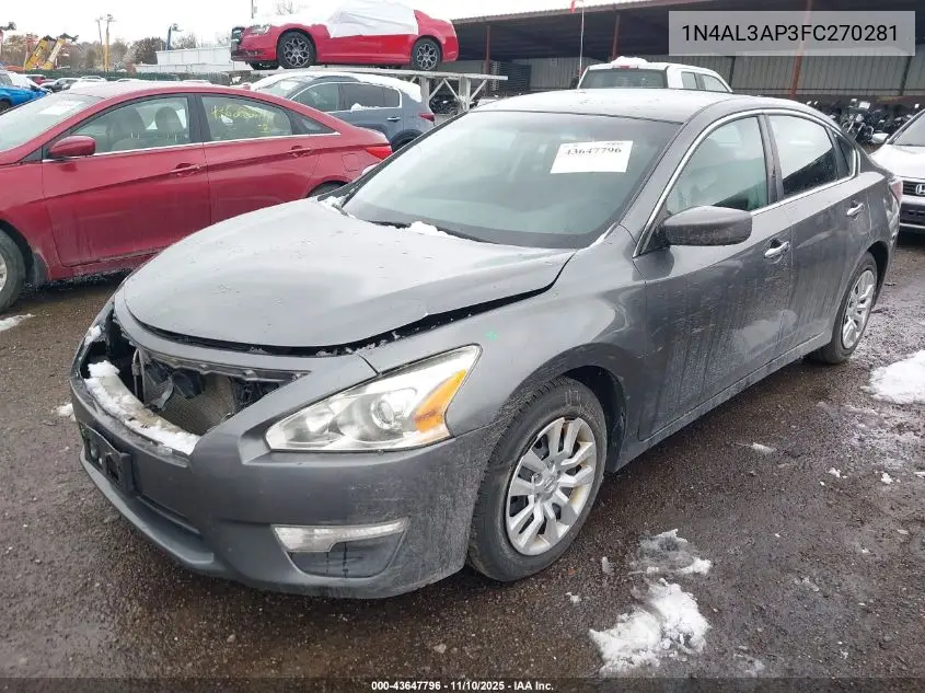 1N4AL3AP3FC270281 2015 Nissan Altima 2.5/2.5 S/2.5 Sl/2.5 Sv